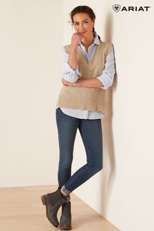 Ariat Bellefonte Sweater Brown Jumper (B63786) | kr1 190