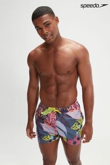 Speedo Pink Mens Digital Printed Leisure 14" Watershorts (B64101) | $60