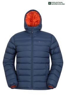 Mountain Warehouse Blue Mens Seasons Padded Thermal Jacket (B64315) | €85