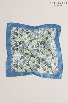Ted Baker White Echezp Tonal Floral Silk Pocket Square/Tie (B64484) | €40