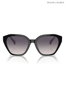 Ralph By Ralph Lauren Ra5315U Cat Eye Black Sunglasses