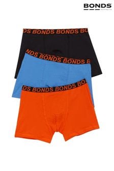 Bonds Orange Sport Trunks 3 Pack (B64963) | 72 LEI