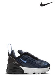 Nike Blue Lace Up Casual Trainers Next Luxembourg