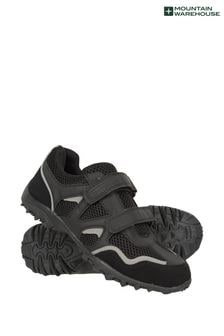 Negro - Zapatillas de deporte de niño Mars anti-huellas de Mountain Warehouse (B65076) | 37 €