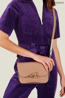 Accessorize Pink Metal Detail Cross-Body Bag (B65573) | $39