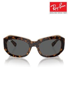 Ray-Ban Beate Rb2212 Pillow Brown Sunglasses (B65610) | kr3 000