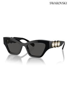 Swarovski Black Sk6021 Irregular Sunglasses (B66141) | €264