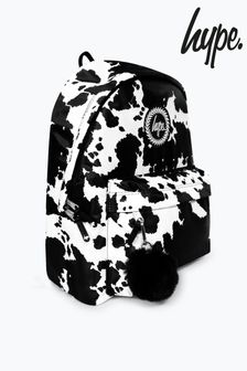 Hype. Mono Cow Black Backpack (B66475) | AED166