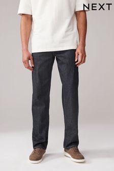 أزرق داكن - قياس انسيابي - 100% Cotton Authentic Jeans (B66627) | ‏103 ر.س‏