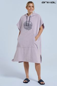 パープル - Animal Womens Anna Towelling Changing Poncho (B66882) | ￥7,930