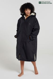 Mountain Warehouse Black Womens Tidal Waterproof Changing Robe (B66883) | €220