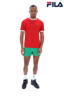 Fila Red Marconi Essential Ringer T-Shirt (B67262) | SGD 48