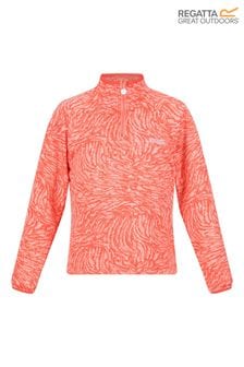 Regatta Orange Junior Highton Half Zip Sweater (B67265) | kr273