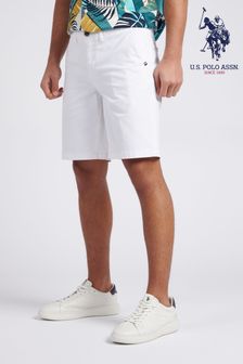 U.S. Polo Assn. Mens Classic Chinos Shorts (B67381) | 272 QAR