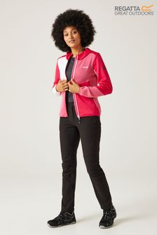 Regatta Pink Walbury VII Full Zip Hooded Fleece (B67672) | OMR29