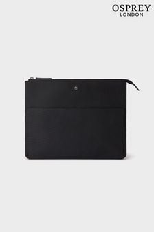 OSPREY LONDON The Business Class Nylon Tech Sleeve Black Wallet (B68103) | €126