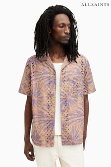 AllSaints Brown Yucca Shirt (B68419) | €164