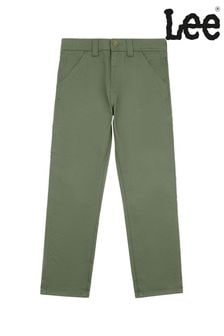 Green - Lee Boys Canvas Carpenter Trousers (B68545) | kr920 - kr1 210
