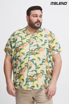 كريم - Blend Printed Resort Short Sleeve Shirt (B68736) | 173 ر.ق