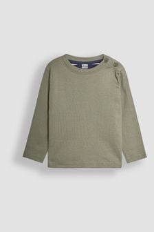 JoJo Maman Bébé Khaki Green Plain Top (B68877) | €18