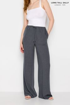 Siva - Long Tall Sally Linen Tie Waist Trousers (B68880) | €44