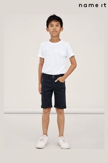 Name It Black Slim Denim Shorts (B69074) | €25