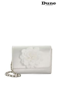 Dune London White Blossoming Clutch Bag (B69152) | $199