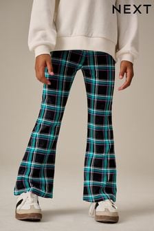 Black Multi Check - Flare Leggings (3-16yrs) (B69330) | ‏21 ‏₪ - ‏42 ‏₪