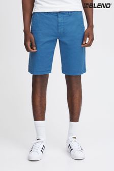 Blend Blue Camo Stretch Chino Shorts (B69874) | $51