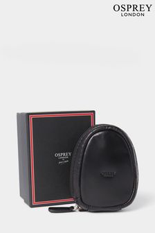 Black - Osprey London Leather Charger Pouch (B70039) | kr820