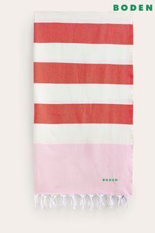 Boden Orange Hammam Towel (B70257) | $83