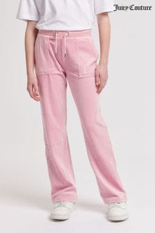 Dunkelrosa - Juicy Couture Jogginghose mit weitem Bein (B70414) | 109 € - 131 €