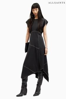 AllSaints Agnes Black Dress (B70561) | 244 €