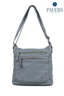 Pavers Blue Cross-Body Bag (B70685) | HK$308