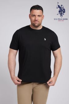 U.S. Polo Assn. Mens Big And Tall Double Horsemen T-Shirt (B70752) | AED166