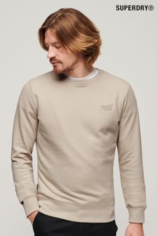 Superdry Essential Sweatshirt mit Rundhalsausschnitt und Logo (B70895) | 76 €