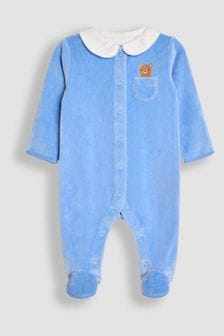 أزرق - Jojo Maman Bébé Velour All-in-one (B70996) | ‏147 ر.س‏