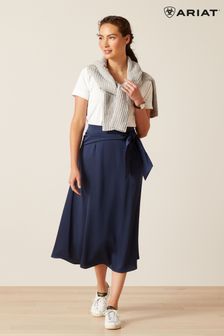 Ariat Blue Salcombe Midi Skirt (B71010) | €71