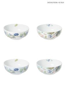 Designers Guild Porcelaine De Chine Pasta Cereal Bowls Set Of 4 (B71038) | kr810