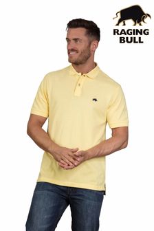 Raging Bull Gelbes Classic Bio-Polo-Shirt (B71246) | 76 € - 84 €