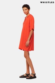 Whistles Red Melanie Dress (B71555) | KRW232,700