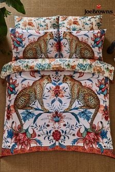 Joe Browns Luxe Leopard Floral Reversible Bed Set