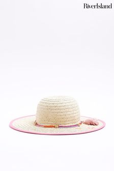 River Island Girls Summer Dreaming Straw Hat