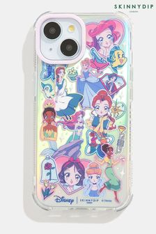 حافظة هاتف Iphone 14 Pro طباعة الأميرة مانجا من Disney لون بنفسجي Shock من Skinnydip (B71911) | 12 ر.ع