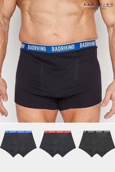 BadRhino Big & Tall Waistband Boxers 3 Pack
