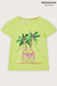 Monsoon Green Campervan Embellished T-Shirt (B72428) | €22.50 - €28
