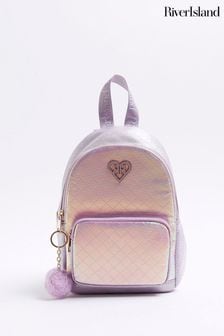 River Island Girls Iridescent Backpack (B72596) | ₺ 1.094