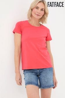 أحمر - Fatface Belle T-shirt (B72708) | 13 ر.ع