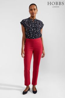 Hobbs Pink Giselle Capri Trousers (B72735) | OMR41