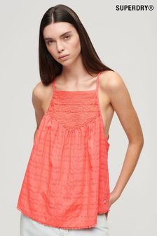 Superdry Pink Lace Cami Beach Top (B72816) | €51
